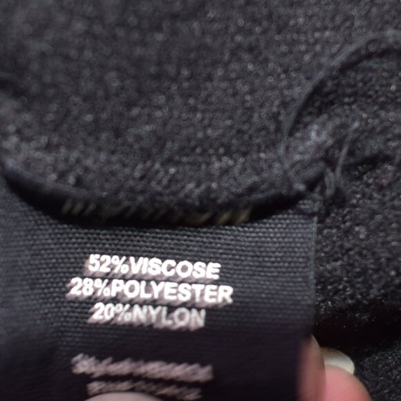 Monrow Black Super Soft Jogger Sweatpants Size Medium Midrise Cozy Loungewear - Picture 8 of 11